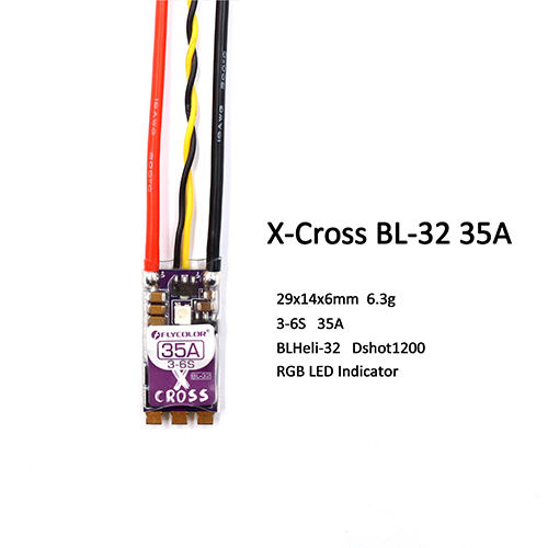 Flycolor XCROSS BLHeli-32 35A ESC Dshot1200