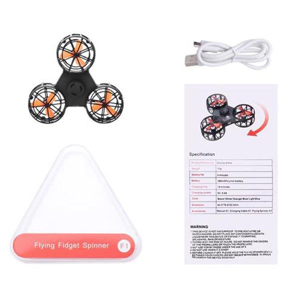 Flying Boomerang Spinner Toy USB Rechargable
