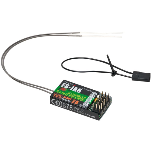 Flysky FS-Ia6 6ch receiver 2.4GHz System: AFHDS 2A