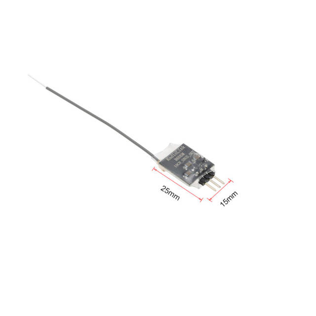 RadioLink R6DSM 2.4G 10-Ch DSSS & FHSS Receiver PPM SBUS