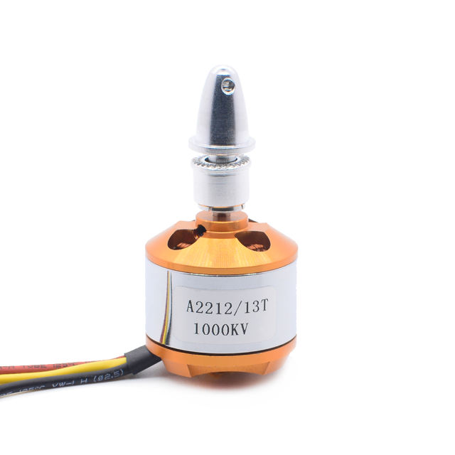 Hobbyporter 2212 Brushless DC Motor for Drone Airplane RC Model 930kv 1000kv 1400kv 1800kv 2200kv 2450kv GOLD