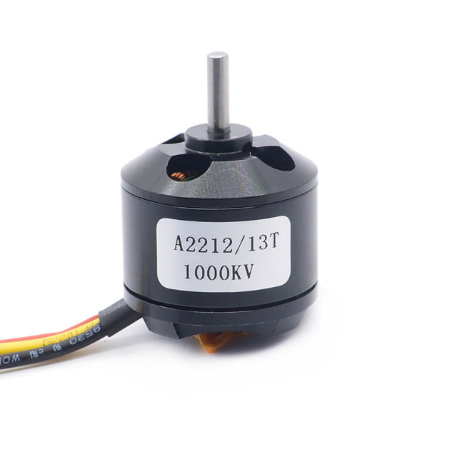 Hobbyporter 2212 Brushless DC Motor for Drone Airplane RC Model 930kv 1000kv 1400kv 1800kv 2200kv 2450kv BLACK