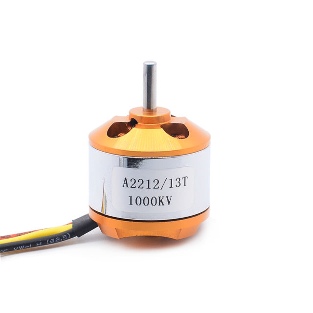 Hobbyporter 2212 Brushless DC Motor for Drone Airplane RC Model 930kv 1000kv 1400kv 1800kv 2200kv 2450kv GOLD