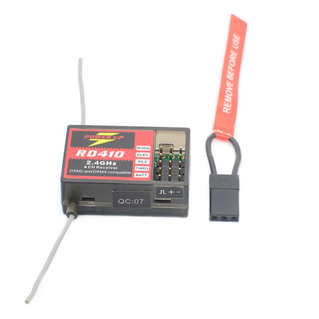 PowerUp RD410 2.4GHz 4CH DSM2 DSMX Compatible Receiver