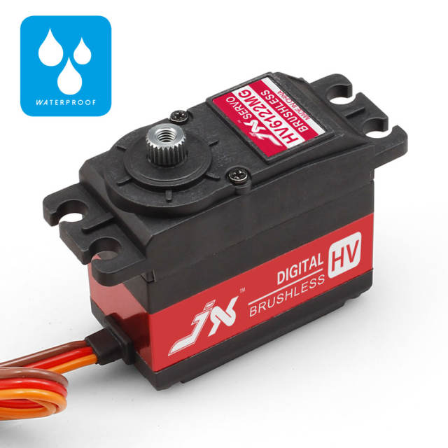 JX Servo BLS-HV6122MG 22KGHigh Precision Metal Gear High Voltage Brushless Digital Standard Servo