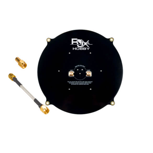 RJX 14db Tripple Feed Patch Antenna with 50ohm Dummy load adapter SMA