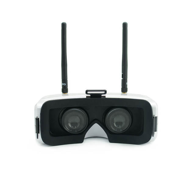 SJ RG01 5.8G 48CH Dual-Displays Diversity FPV Video Goggles built-in 1500mAh Battery and DVR