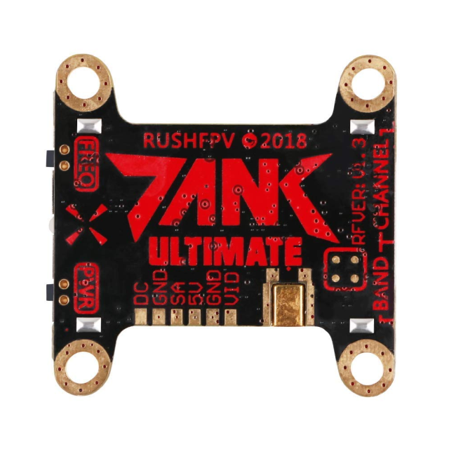 RUSH VTX TANK 5.8GHz 48CH PIT/25/200/500/800mW Transmitter For FPV Racing Drone