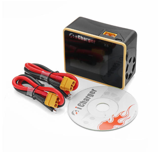 iCharger X6 Lilo/LiPo/Life/NiMH/NiCD DC Battery Charger (6S/30A/800W)