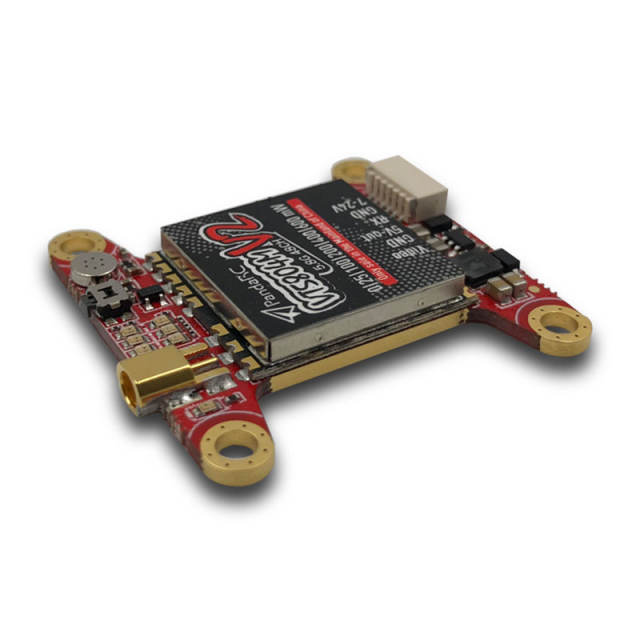 PandaRC - VT5804M V2 5.8G 0/25/100/200/400/600mW Switchable FPV Transmitter Support OSD w/ Audio