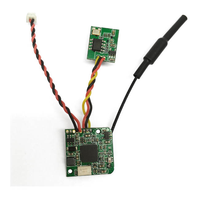 Turbowing 5.8ghz 25mw 48ch Split Style FPV Camera and Video Transmitter With Smart Audio