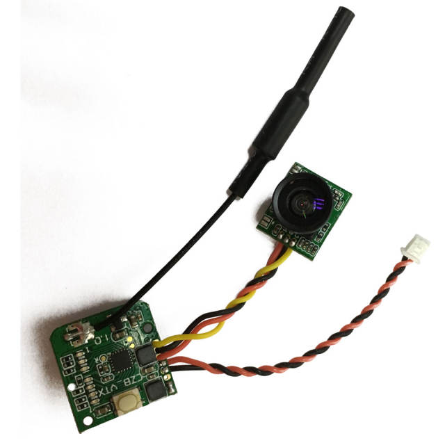 Turbowing 5.8ghz 25mw 48ch Split Style FPV Camera and Video Transmitter With Smart Audio