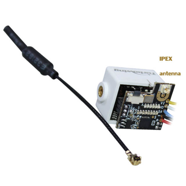 Turbowing Cyclops v2 Mini 5.8g 25mw Wireless Aio Camera Vtx with IPEX Antenna, Support Smart Audio v1 Protocol