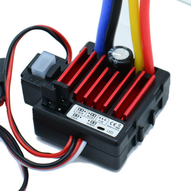 Hobby Porter 60amp Water Proof Car Buggy Crawler Brushed 1/10th Scale ESC Motor Controller