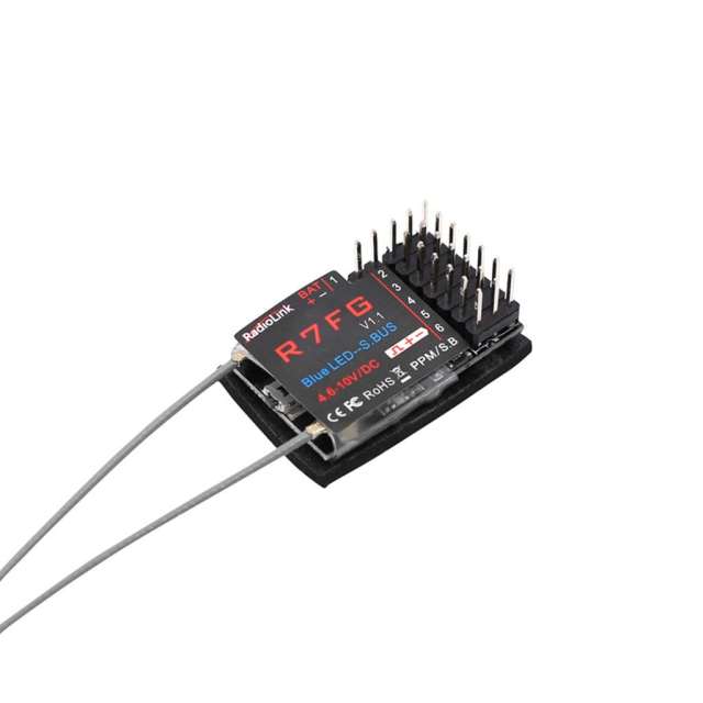 Radiolink - R7FG 7channel Ground Receiver with Gyro