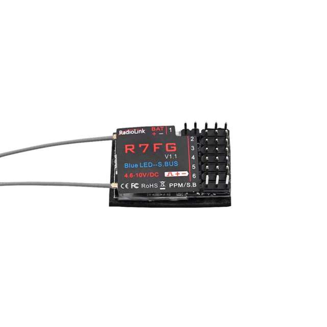 Radiolink - R7FG 7channel Ground Receiver with Gyro