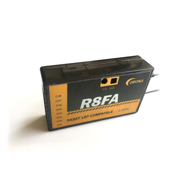 Corona - R8FA 8 Channel 2.4ghz FASST Compatible Receiver