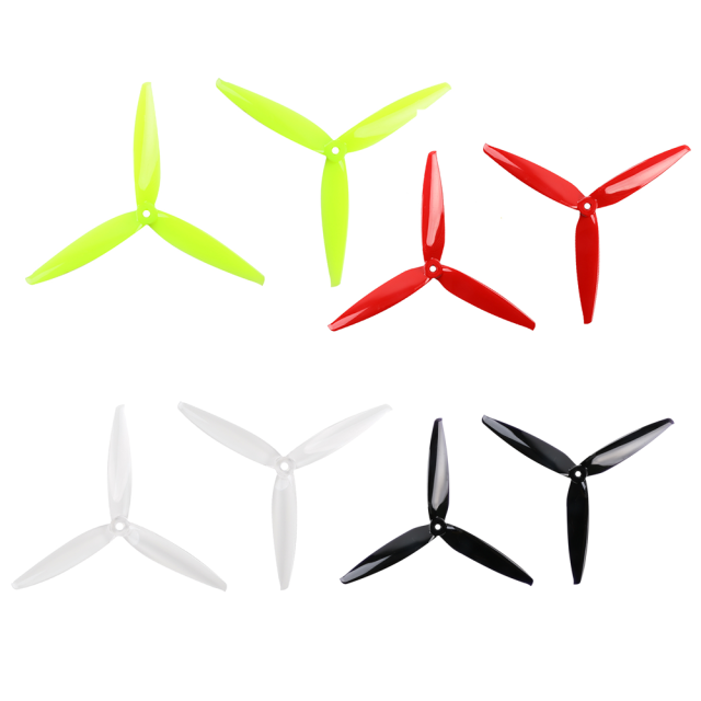 GemFan 7040 Tri-blades FPV Propellers CW CCW