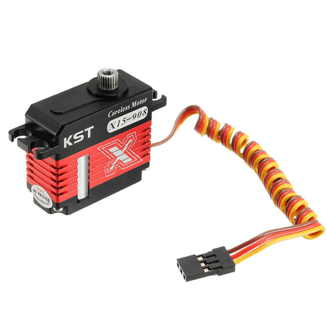 KST X15-908 9.2kg servo Mini Cyclic Coreless HV Servo for RC Helicopter Airplane 12th scale Pan Car