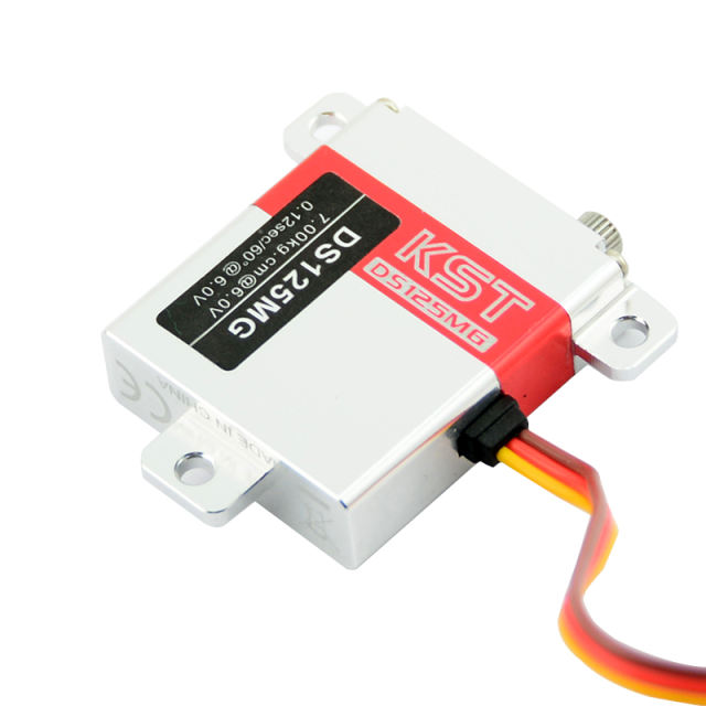 KST DS125MG 10mm high torque Metal Gear 7KG Digital Wing Servo for RC Glider Servo Motor