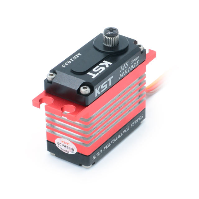 KST MS1035 7.4V 10.5kg 0.035sec servo 550-700 class heli MG Digital high speed Servo Motor