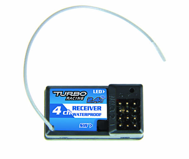 91803G-VT RX41 2.4ghz 4Ch Receiver for Car and Boat Waterproof