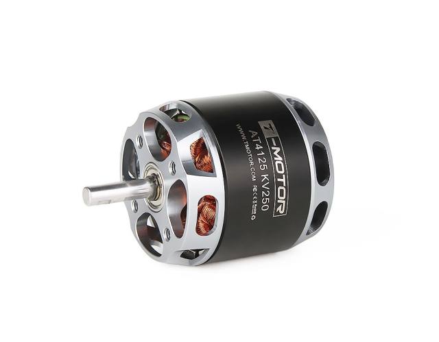 T-Motor - AT4125 Long Shaft Brushless Motor for Fixed Wing aircraft 250kv 540kv