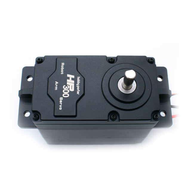 Hobby Porter Super 300 High Torque Metal Robot Servo 12 to 24V 300kg UAV Education Industrial Motor