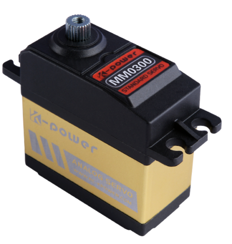 K-Power - MM0300 4.5kg 0.12sec Analog 55G Dual BB Metal Gear Servo