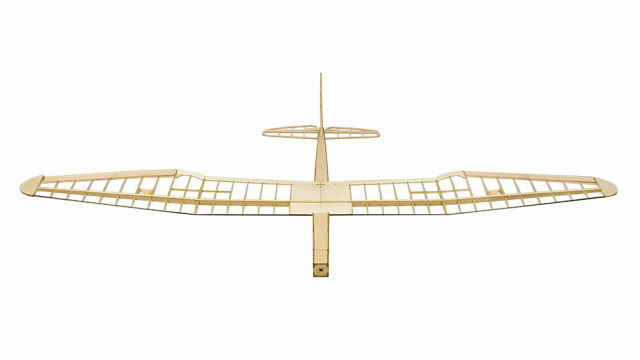 Dancing Wings - F16 1.6M Balsa Glider Sunbird Balsa Kit