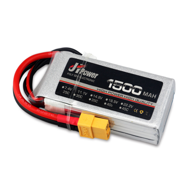 JH Power -1500mah 25C 2-6s Lipoly Battery XT60