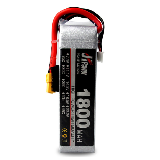JH Power - 1800mah 25C 2-6s Lipoly Battery XT60