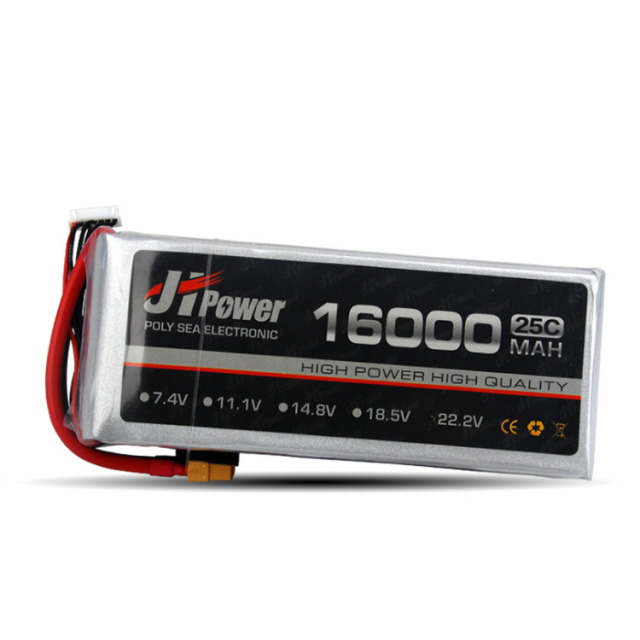 JH Power - 16000mah 25C 3-6s Lipoly Battery XT60