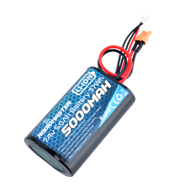 RadioMaster 5000mah 2s Li-ion Battery pack for TX16s