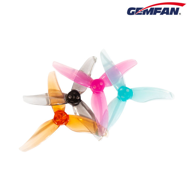 Gemfan - Hurricane 2512 Durable 3 Blade 2.5&quot; Propeller for Toothpick Class (4 Pairs)