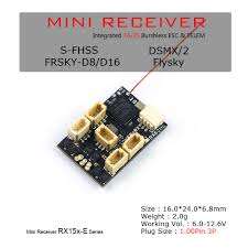 Dancing Wings - Micro Receivers with integrated 2S brushless ESC