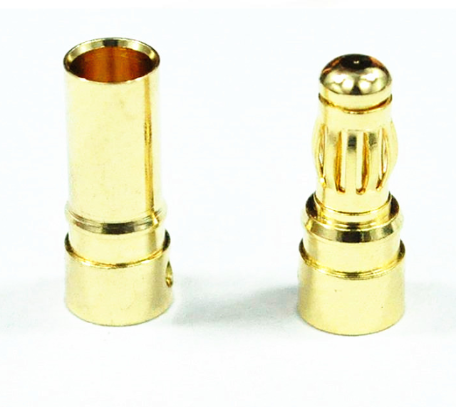 Hobby Porter 3.5mm Gold connector male and female 10 pairs (20pcs)