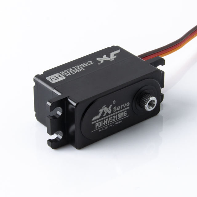 JX servo PDI-HV5215MG 15.6KG Metal Gear Aluminium Digital Coreless Short body low profile Servo