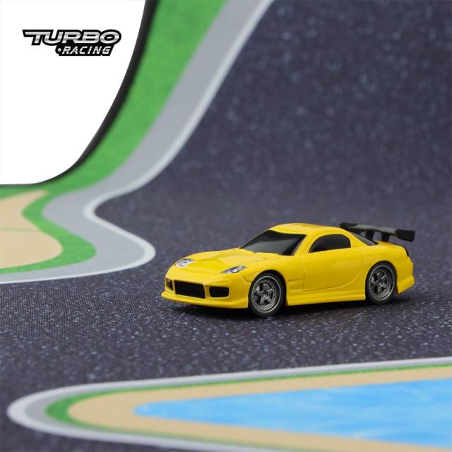 Turbo RC racing track mat for 1/76 racers 120*80cm