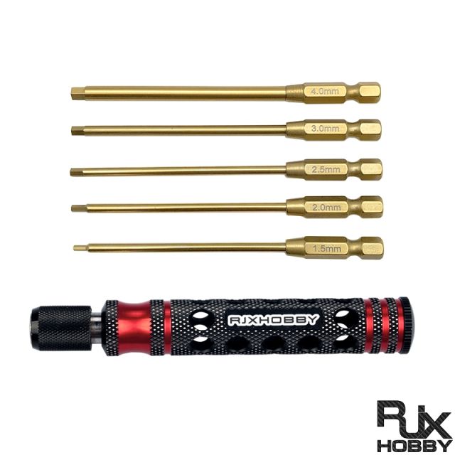 RJX 6.35mm 5 in1 Hex Screwdriver for RC Car helicopter FPV