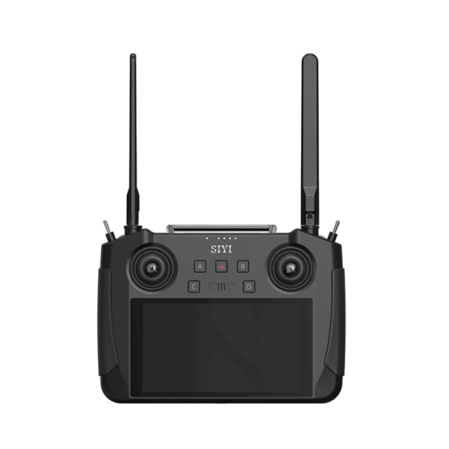 SIYI MK15 Mini HD Handheld Radio System Transmitter Remote Control 5.5-Inch Monitor 1080p 60fps 180ms FPV 15KM FCC Certified