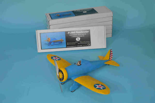 Tony Ray Aero - Boeing P-26 Micro Balsa Kit