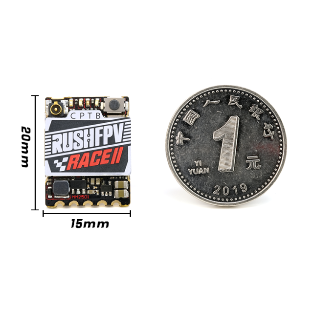 Rush FPV - Rush Race II 5g8 5.8ghz Pit - 200mW VTX video transmitter