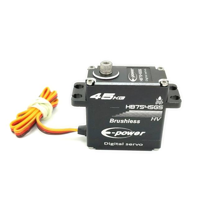 E-Power - HB7545GS - Aluminum Case Metal Grear Brushless Digital 45kg 0.11sec HV Servo