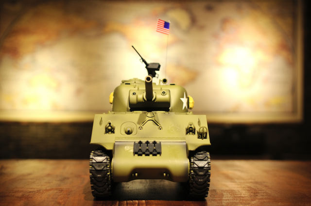 1:16 USA M4A3 Sherman RC Tank - Basic version