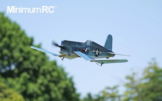 Minimum RC 360mm wingspan F4U