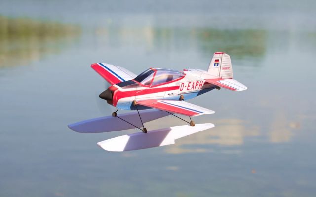 Minimum RC 320mm wingspan Pinkus (Optional floats)