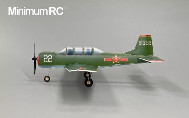 Minimum RC 340mm wingspan CJ-6