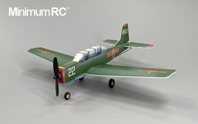 Minimum RC 340mm wingspan CJ-6