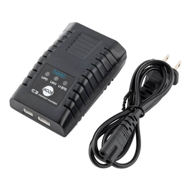 ToolkitRC - C3 Compact AC Charger 2-3s 25w 2.2A Lipo/LiHV